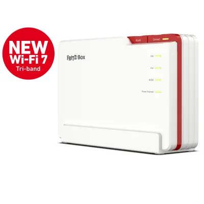 Fritz!box 5690 router wifi7 1x2,5gb wan 4xgb lan