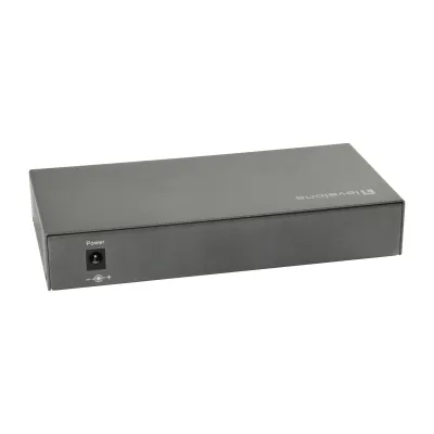 LevelOne GEP-0823 Switch 8 Puertos Gigabit PoE Negro