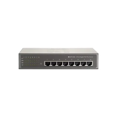 LevelOne GEP-0820W90 Switch Gigabit Ethernet 8x RJ-45, 87W PoE+
