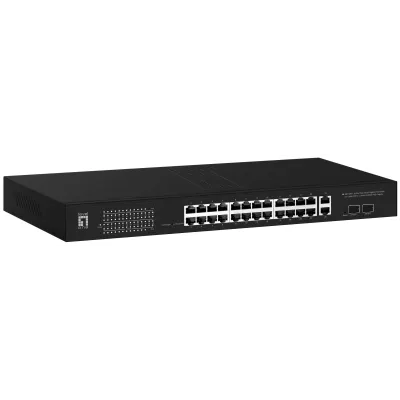 LevelOne GEP-2841 Switch Gestionado L2 Gigabit 26x RJ-45, 2x