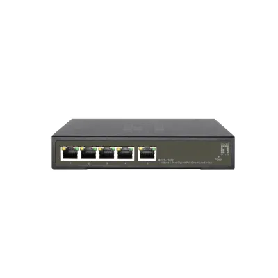 LevelOne GES-2105P Switch Gestionado L2 Gigabit 5x RJ-45, 60W