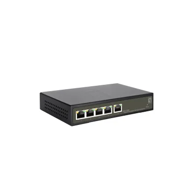 LevelOne GES-2105P Switch Gestionado L2 Gigabit 5x RJ-45, 60W