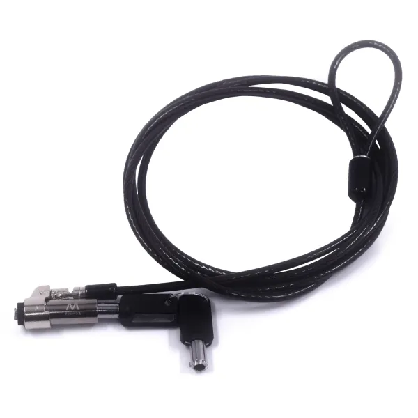 Ewent Cable de seguridad con ranura tipo nano y llaves de seguridad para portátiles