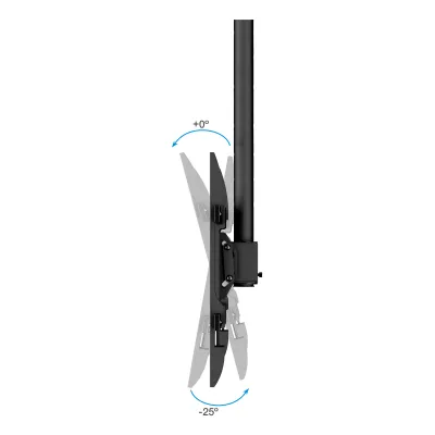 TooQ LPCE1186TSLI-XL-B Soporte de Techo para Monitor/TV 43"-86"