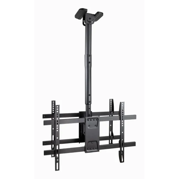 TooQ LPCE2286TSLI-B Soporte de Techo para 2 Pantallas 43"-86" Negro 