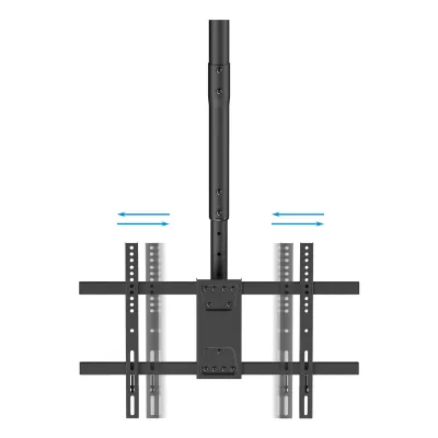 TooQ LPCE2286TSLI-B Soporte de Techo para 2 Pantallas 43"-86"