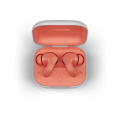 Motorola Moto Buds Peach Pink Auriculares Inalámbricos con