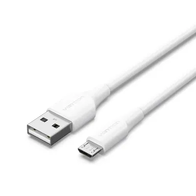 Vention CTIWI Cable USB 2.0 Macho a MicroUSB Macho 3m Blanco Vention CTIWI Cable USB 2.0 Macho a MicroUSB Macho 3m Blanco