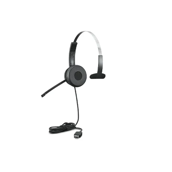 Lenovo 100 Mono Auriculares Alámbrico Diadema Oficina/Centro de llamadas USB tipo A Negro