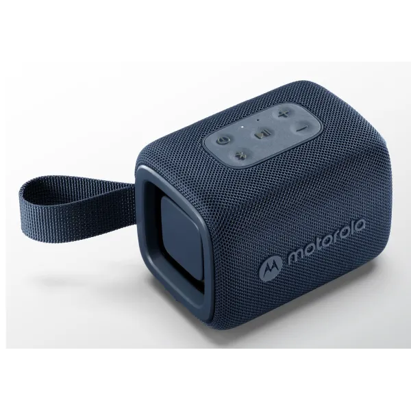 Motorola ROKR 300 Azul Altavoz Inalámbrico Bluetooth 5.3 7W IP67 Resistente al Agua y Polvo