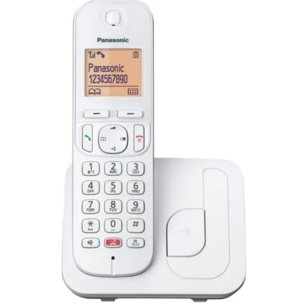 Panasonic KX-TGC250SPW Teléfono Inalámbrico Blanco