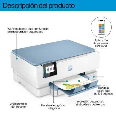 HP ENVY Inspire 7221e Multifunción Color Wifi + 3 Meses de