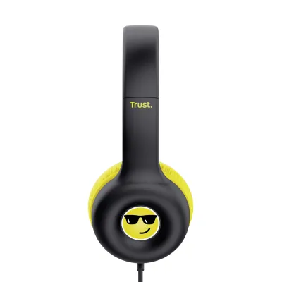 Auriculares Infantiles Trust Nouna Kids/ con Micrófono/ Negros Auriculares Infantiles Trust Nouna Kids/ con Micrófono/ Negros
