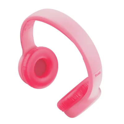 Auriculares Infantiles Trust Nouna Kids/ con Micrófono/ Rosas Auriculares Infantiles Trust Nouna Kids/ con Micrófono/ Rosas