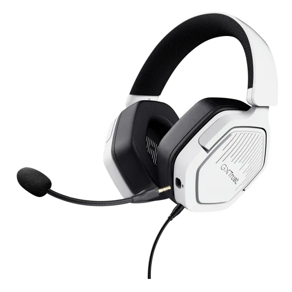 Auriculares Gaming con Micrófono Trust Gaming GXT 492W Carus/ Jack 3.5/ Blancos
