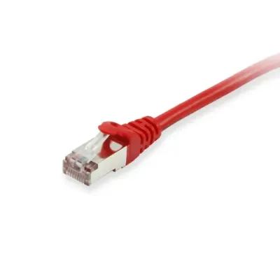 Equip Cable de Red RJ45 S/FTP Apantallado Cat.6A Rojo 0.25m Equip Cable de Red RJ45 S/FTP Apantallado Cat.6A Rojo 0.25m
