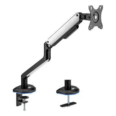 Aisens Soporte de Mesa RGB Gaming Contrapeso Giratorio e