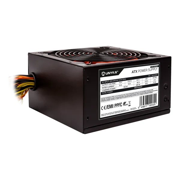 Fuente Alimentación UNYKAch UK210551 Fuente de Alimentación ATX 550W Gaming