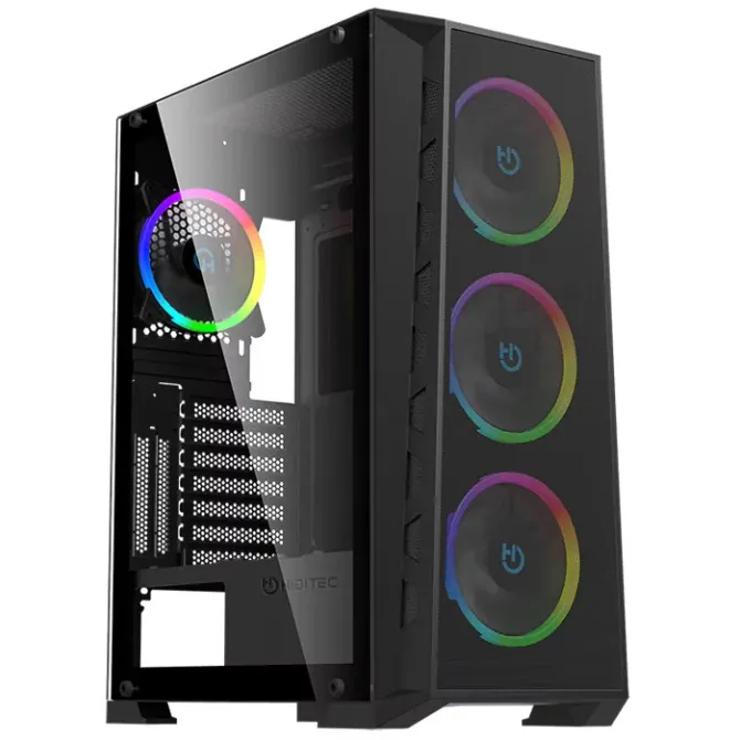Hiditec MH12 METAL MESH Caja Gaming ATX con 4x