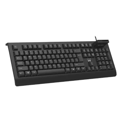 Ewent EW3286 Teclado Universal USB Qwerty Español Negro