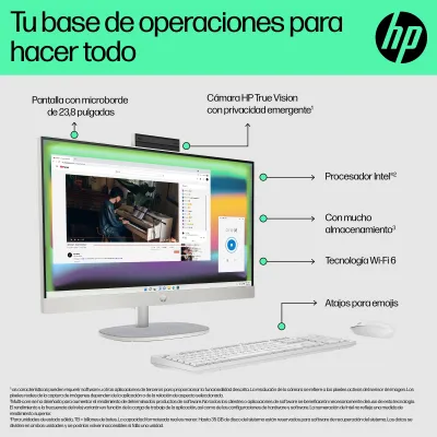 HP All-in-One 24-cr0015ns Intel Core i5-1335U/16GB/512GB