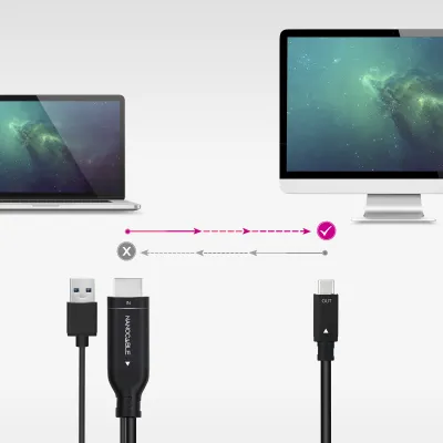 Nanocable Cable DisplayPort Macho a USB-C Macho 1.8m Negro