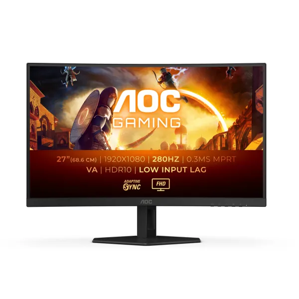 Monitor AOC C27G4ZXE 27" LED Fast VA FullHD 280Hz 1ms Curva