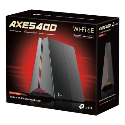 TP-Link Archer GXE75 Router Gaming Triple Banda WiFi 6E AXE5400