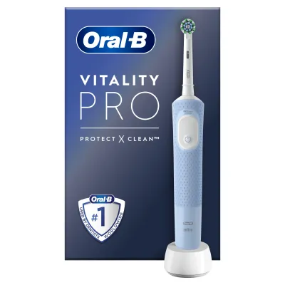 Oral-B Vitality Pro Adulto Cepillo dental oscilante Gris, Blanco Oral-B Vitality Pro Adulto Cepillo dental oscilante Gris, Blanco