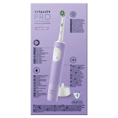 Oral-B Vitality Pro Adulto Cepillo dental oscilante Violeta Oral-B Vitality Pro Adulto Cepillo dental oscilante Violeta