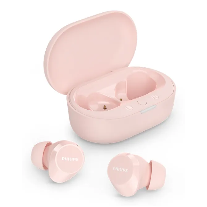 Philips TAT1209PK/00 Auriculares Bluetooth Rosa con estuche de