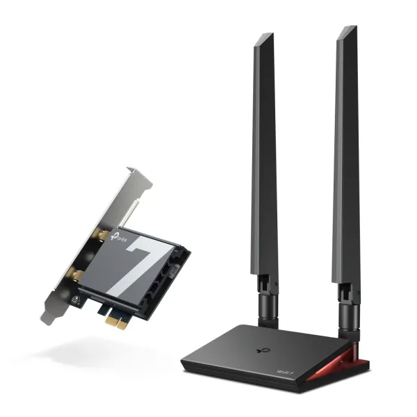 TP-link Archer TBE550E Adaptador PCI-E Wi-Fi 7 BE9300 Tri-Banda con Bluetooth 5.4