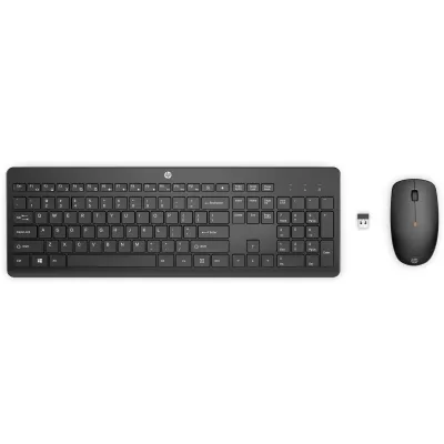 HP 235 KIT teclado y ratón inalámbrico Slim, negro HP 235 KIT teclado y ratón inalámbrico Slim, negro