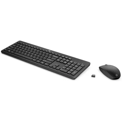 HP 235 KIT teclado y ratón inalámbrico Slim, negro HP 235 KIT teclado y ratón inalámbrico Slim, negro