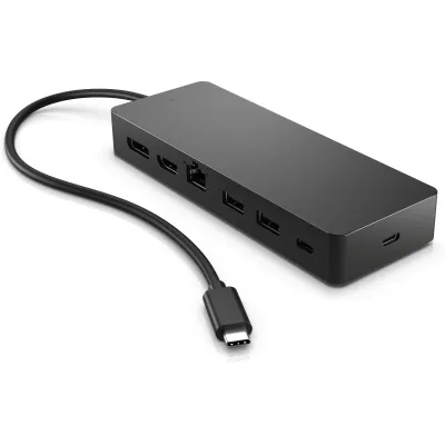HP Docking USB-C 65W Multipuertos USB 3.0/USB-C/HDMI/DP/RED RJ45 HP Docking USB-C 65W Multipuertos USB 3.0/USB-C/HDMI/DP/RED RJ45