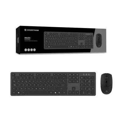 Pack Teclado Y Mouse Wireless Conceptronic Orazio