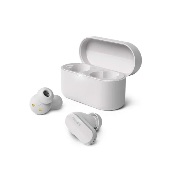 Philips TAT3508WT/00 auricular y casco Auriculares True Wireless Stereo (TWS) Dentro de oído Llamadas/Música Bluetooth Blanco