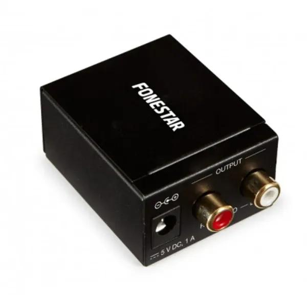 Fonestar FO-37DA Convertidor de Audio Digital a Analógico