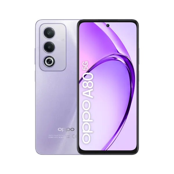 OPPO A80 5G Purpura 256GB 8GB 6.67" Dual SIM, Android 14, 5100mAh 