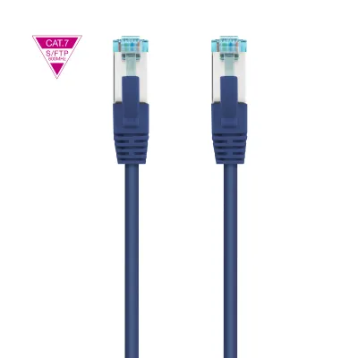 Nanocable Cable de Red RJ45 SFTP AWG26 Cat.7 25cm Azul