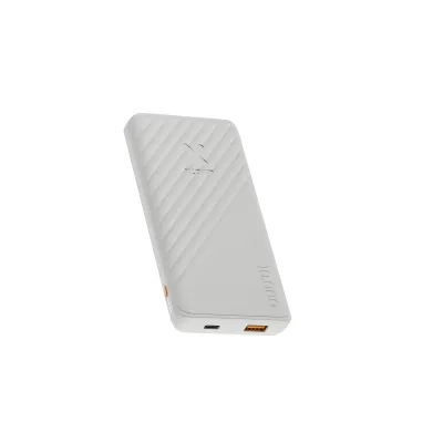 Xtorm 15W FastCharge Go2 Powerbank 10.000 - Blanco ceniza