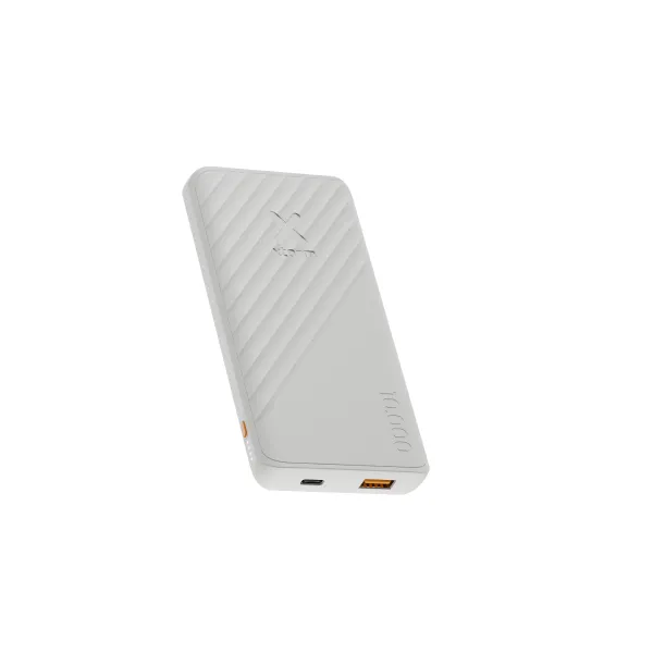 Xtorm 15W FastCharge Go2 Powerbank 10.000 - Blanco ceniza