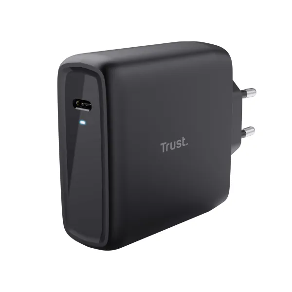 Trust Maxo Cargador 100W 75% de Material Reciclado Negro 