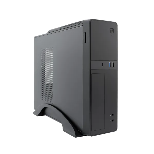 CoolBox T310 Slim Convertible Mini Tower MATX USB-C + Fuente Alimentación 300W 80 Plus Bronce
