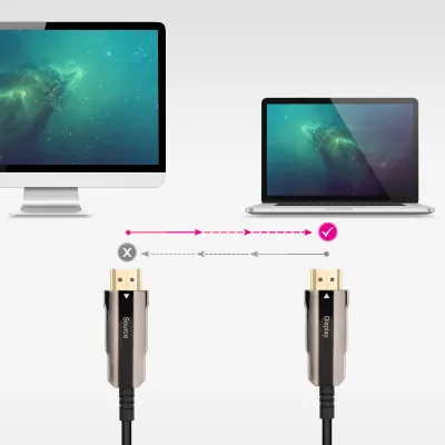 Nanocable Cable HDMI V2.0 AOC 4K@60Hz 18Gbps A/M-A/M, Negro, 80 Nanocable Cable HDMI V2.0 AOC 4K@60Hz 18Gbps A/M-A/M, Negro, 80