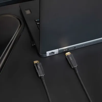 Nanocable Cable HDMI V2.0 AOC 4K@60Hz 18Gbps A/M-A/M, Negro, 80 Nanocable Cable HDMI V2.0 AOC 4K@60Hz 18Gbps A/M-A/M, Negro, 80