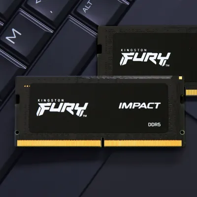 Kingston FURY Impact SO-DIMM DDR5 5600MHz 32GB CL40 Kingston FURY Impact SO-DIMM DDR5 5600MHz 32GB CL40