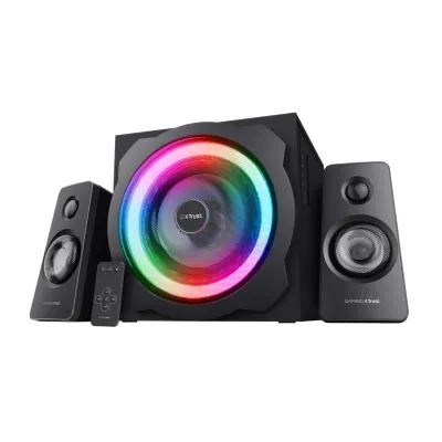 Trust GXT 629 Tytan Altavoces Gaming 2.1 120W Negros