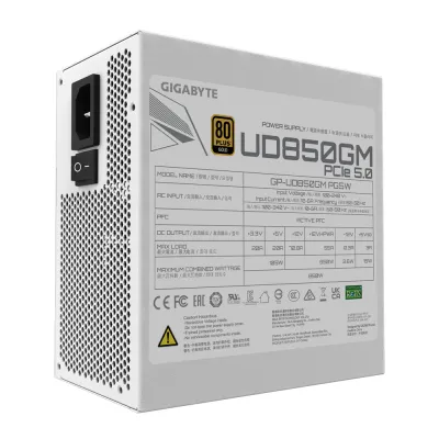 GIGABYTE UD850GM PG5W unidad de fuente de alimentación 850 W