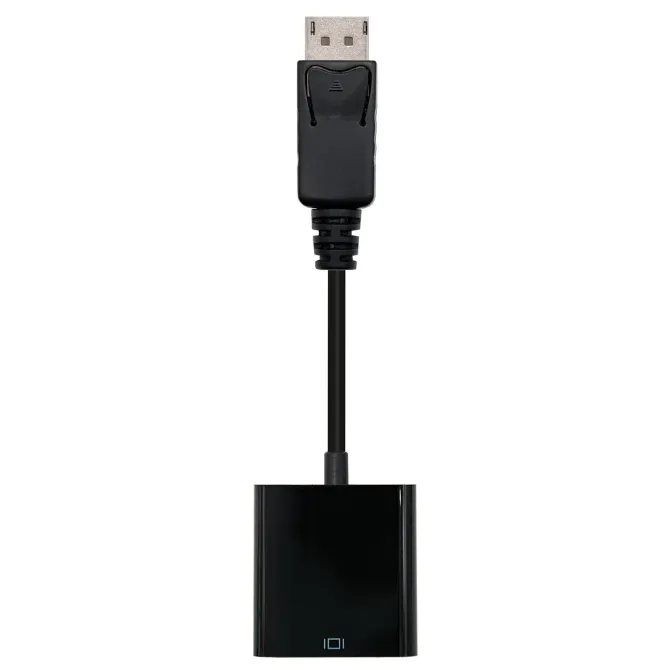 Nanocable Conversor DisplayPort a sVGA Negro 15 cm